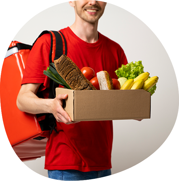 تطبيق توصيل البقالة